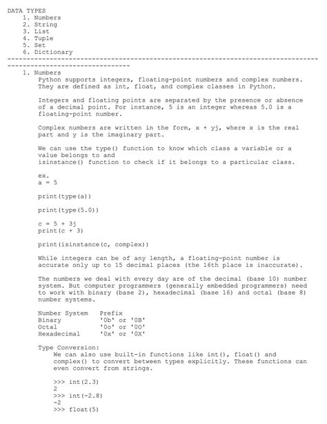 Image result for Python Programming Practice Questions Based On Data Types