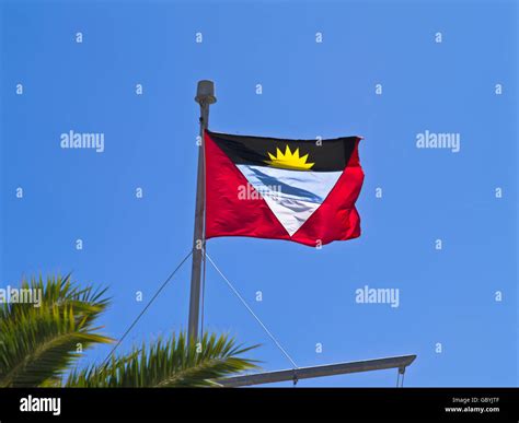 dh Antigua barbuda flag ANTIGUA CARIBBEAN National flag of Antigua and ...