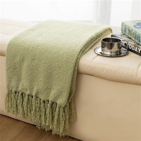 Amazon.com: Gealaek Sage Green Throw Blanket Lightweight Fuzzy Soft ...