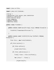 Image result for Sequential Access File Java Example