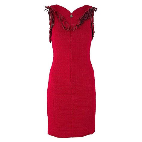 Chanel New Dallas Collection Runway Tweed Dress For Sale at 1stDibs