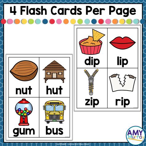 CVC Word Flashcards - Teaching Exceptional Kinders