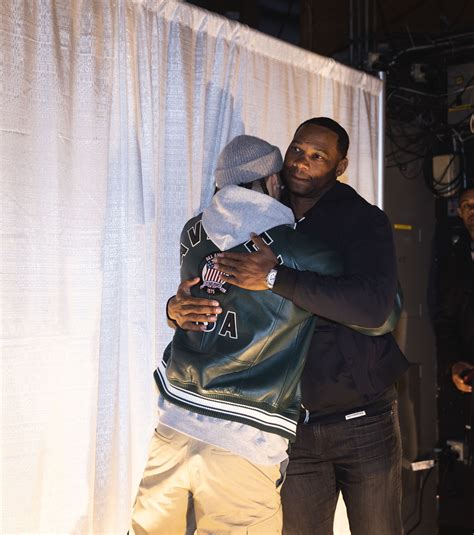 Photos: Jose Alvarado high school jersey retirement ceremony 2/24/2023 ...