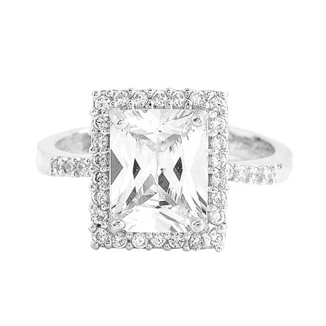 Yellow Chimes Rings for Women and Girls American Diamond Ring | Silver ...