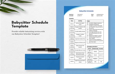 Editable Daily Schedule Templates in Google Docs to Download