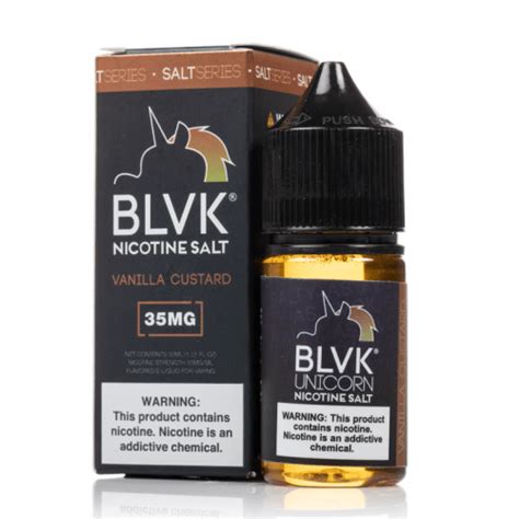 BLVK Unicorn Nicotine Salt - Vanilla Custard – V STARS