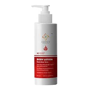 Buy Earthy Essentials Red Aloe Vera Body Lotion, 200 ml Online at Low ...