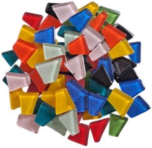 Mosaica Art Craft Trapezoids Assorted mix Colors Glossy Stone Price in ...