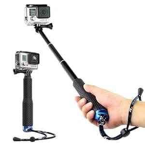 Buy Alsukeay Selfie Stick Extendable Hand Grip Handheld Monopod ...