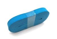 2m Gummiband türkis - 1 cm breit