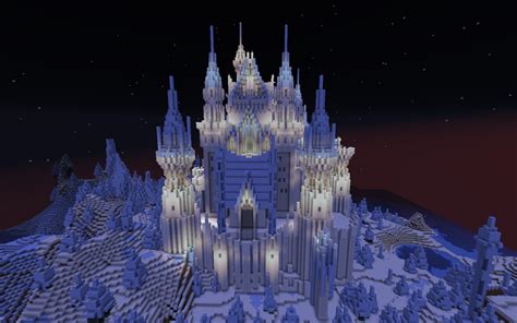 Image result for Minecraft Ice Castle Tutorial