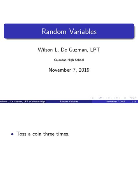 Types of Random Variables 的图像结果
