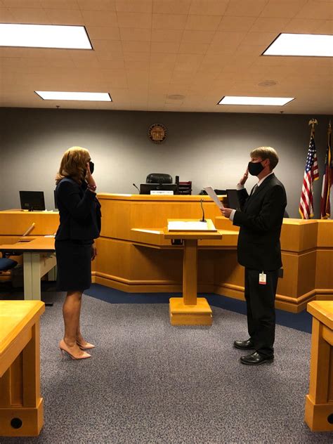 Excited to be sworn in today as a Gwinnett Magistrate Court Judge. One ...