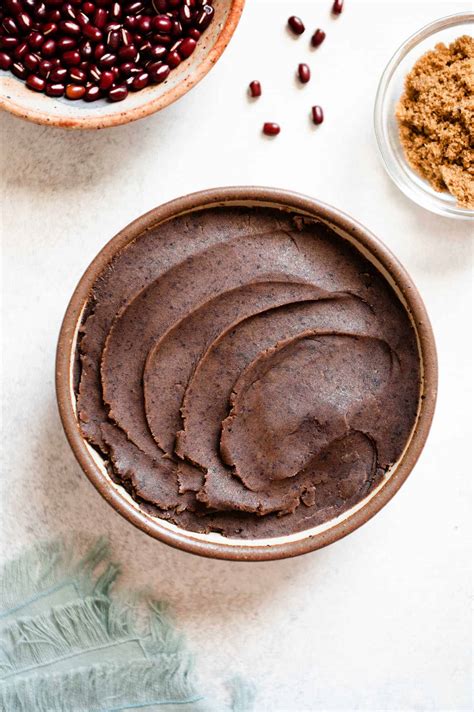 Smooth Red Bean Paste Recipe | Healthy Nibbles by Lisa Lin