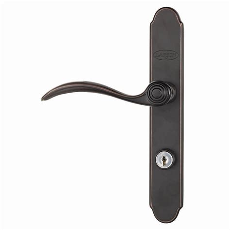 LARSON QuickFit Bronze Lockable Storm door Handleset in the Screen Door ...
