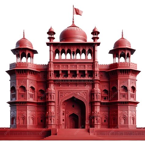Red Fort Beautiful Design, Lal, Red Fort, Red PNG Transparent Image and Clipart for Free Download