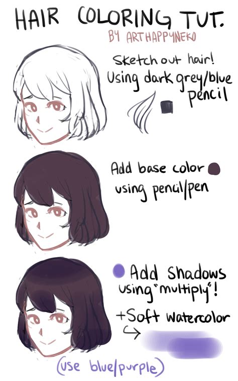 Image result for Colored Hair Tutorial