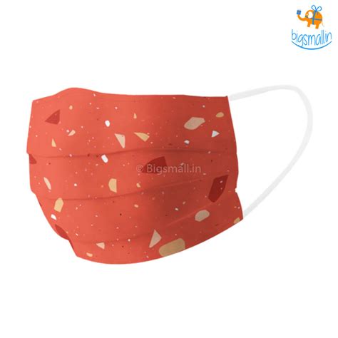 Shatter Print Cotton Mask With Filter – Bigsmall.in