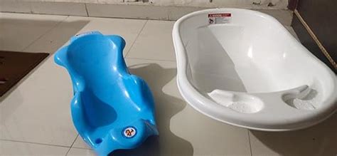 Buy Sunbaby Baby Anti Slip Big Plastic Bathtub with Bath Toddler Seat ...