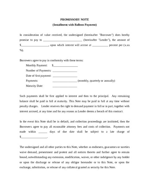 Installment Note 的图像结果