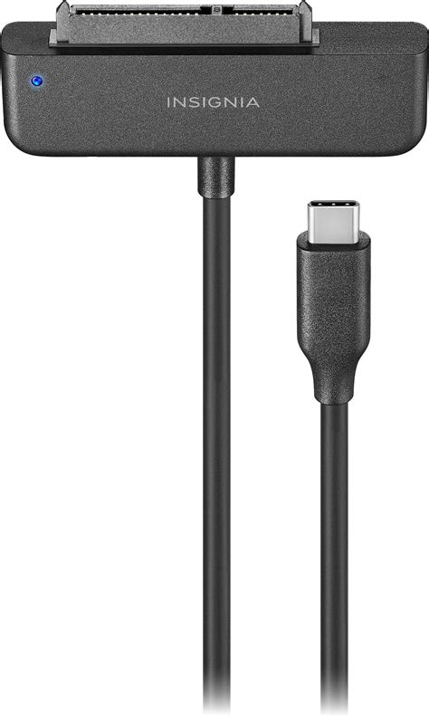 Questions and Answers: Insignia™ SATA to USB-C Adapter for 2.5” SATA Drives Black NS-PACS2B25 ...