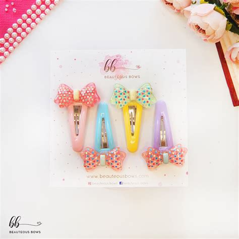 Bow Tic Tac Set of 4 – Beauteous Bows