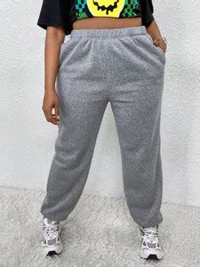 Dockstreet Solid Women Grey Track Pants - Buy Dockstreet Solid Women ...
