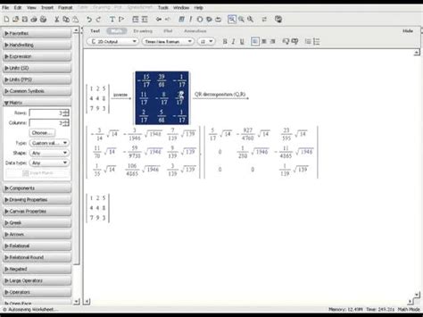 Image result for Matrix Addition Maple Command