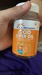 Dr. Morepen COD Liver Oil Capsules | Finest Natural Omega 3, EPA & DHA ...