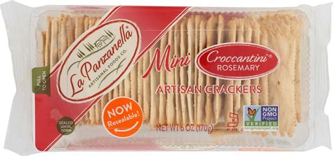 Amazon.com: Whole Foods Market, Rustic Italian Crackers, Garlic & Sea ...