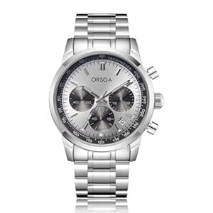 Buy ORSGA ZORION Men's Chronograph Watch - Luxury Stainless Steel ...