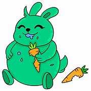 Image result for Bunny Eating Cartoon