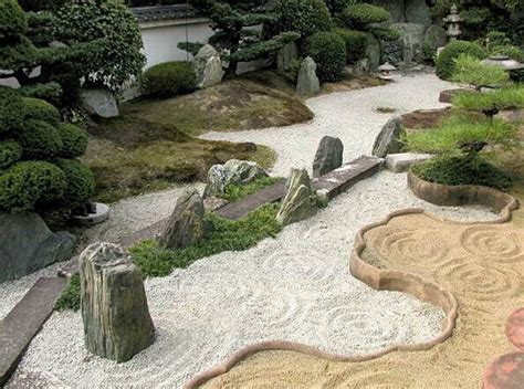 12个日式“枯山水”庭院设计，深邃静谧灵性十足，你值得拥有_下岩石