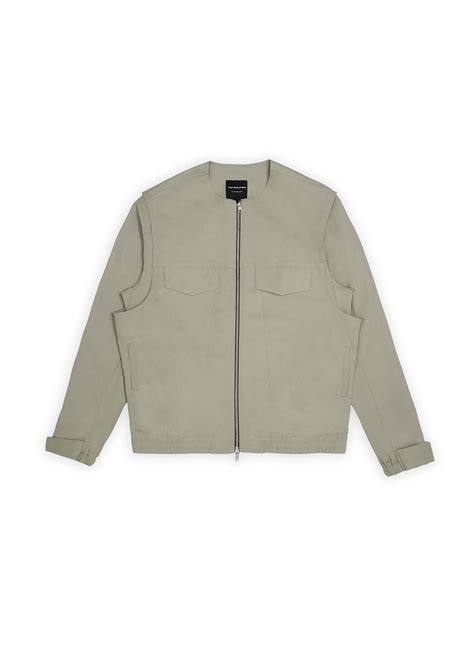 DOUBLE TROUBLE JACKET IN CLOUD GREY – JAYWALKING