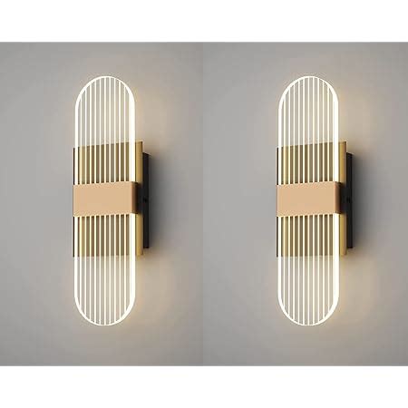 GAUVIK 15 Watts Nordic Acrylic Wall Light Home Indoor Wall Sconce ...