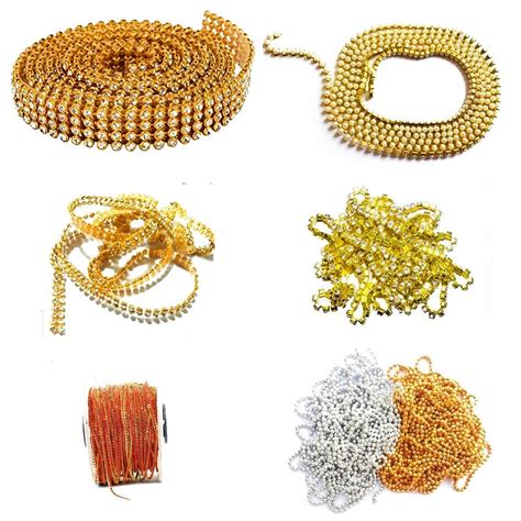 Buy Medonna shoppe Multicolour Rhinestone Terracotta, Quilling and Silk ...