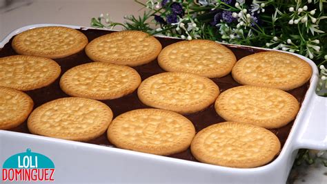 MARQUESA DE CHOCOLATE Y GALLETAS MARÍA