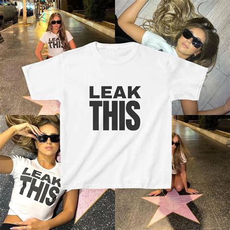 Tate Mcrae Shirt Leak This Baby Tee - T8 Mcrae Jersey Shirt, Trendy Baby Tee, 90s Y2k Style ...