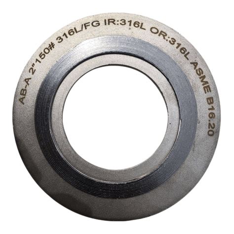 Factory Direct SS316 PTFE Spiral Wound Gasket Stainless Steel Spiral ...