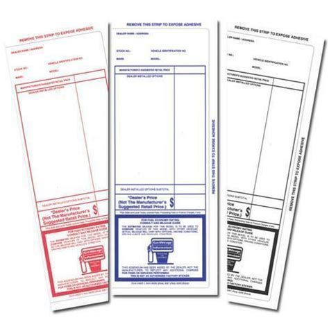 Image result for 3M Addendum Sticker