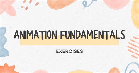 Image result for Animation Basic Exercises