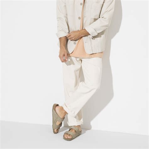Buy Green Arizona Soft Footbed Suede Leather Online in India - BIRKENSTOCK