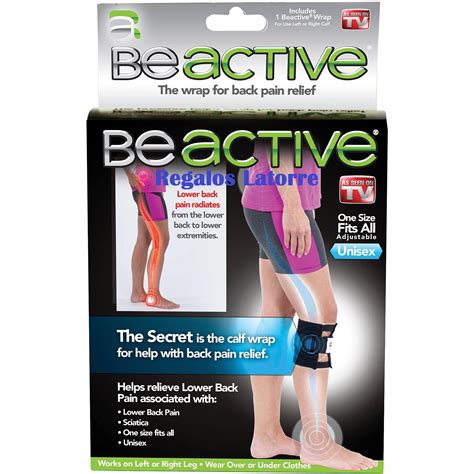 Buy Beactive Pressure Point Brace Back Pain Acupressure Sciatic Nerve ...