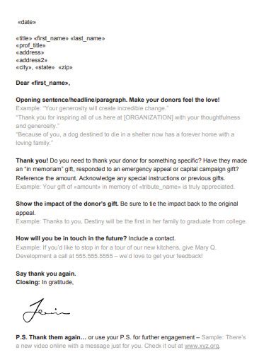 Campaign Letter Example 的图像结果