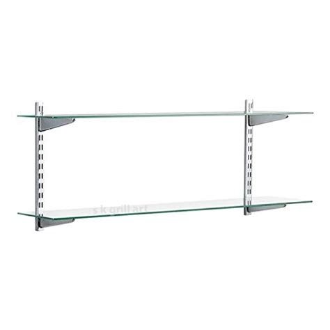 s k griil Art Wall Glass Rack (2 Shelves) (24 x 15 x 18 inch) : Amazon ...