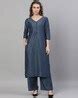 Buy Blue Kurta Suit Sets for Women by Antaran Online | Ajio.com