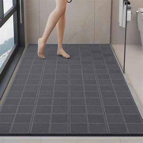RuiJiao Modular Interlocking Cushion, Rubber Floor Tiles with Holes ...