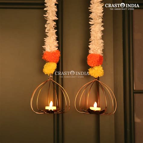 CRASTO INDIA HANDCRAFTED FESTIVE SIDE-HANGINGS #28 (PAIR) — Crasto® India