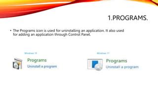 Image result for Windows Features Control Panel