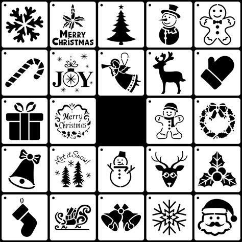 Printable Christmas Stencils Free
